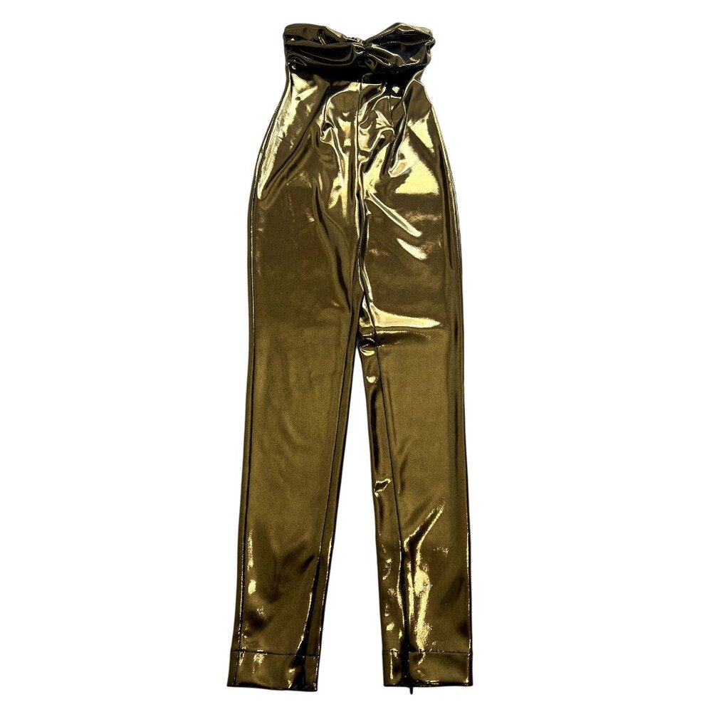 Collini Milano 1937 Cosmos Jumpsuit in Gold
